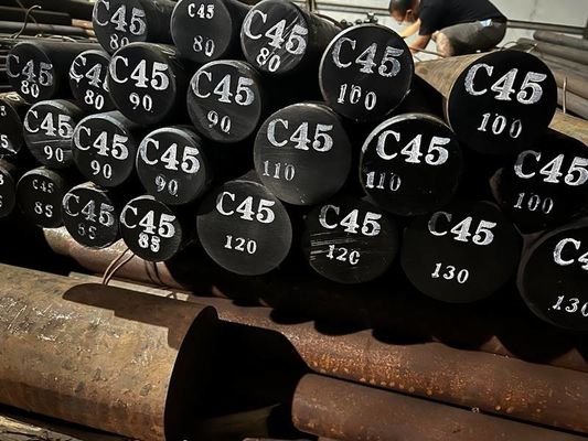 C45 S45C Alta resistenza all'urto Legatura utensile acciaio Acciaio olio spegnimento Trattamento termico a vuoto
