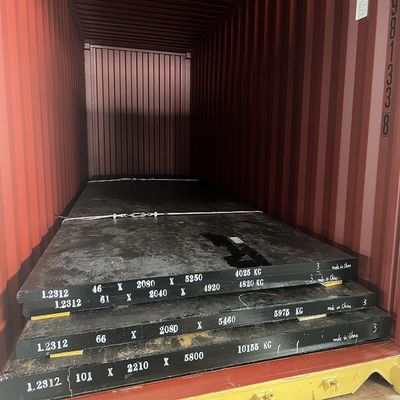 1.2312 piastre di acciaio di plastica a stampo