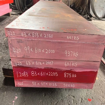 lo strumento dello stampo della lavorazione a freddo D3 di 50mm ha macinato il piatto di acciaio 1,2080/Cr12