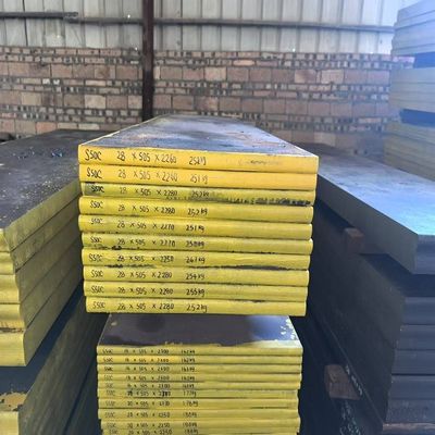 P20 Trattamento termico Acciaio da muffa ricoperto/preindurito per produzione su misura